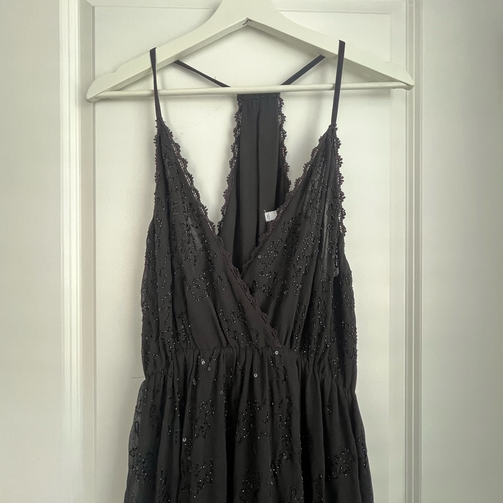 Elegant Black Lace Dress